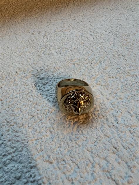 versus versace herren ring|versace ring size.